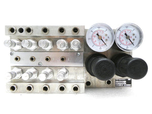 Norgren SPGB/35085/1 Pneumatic Manifold E28705037 Edwards TPU Used Working