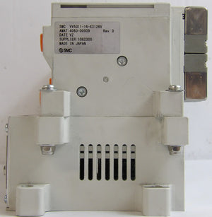 SMC VV5Q11-16-X3126V 16-Port Pneumatic Manifold EX420-SDN1 AMAT Working