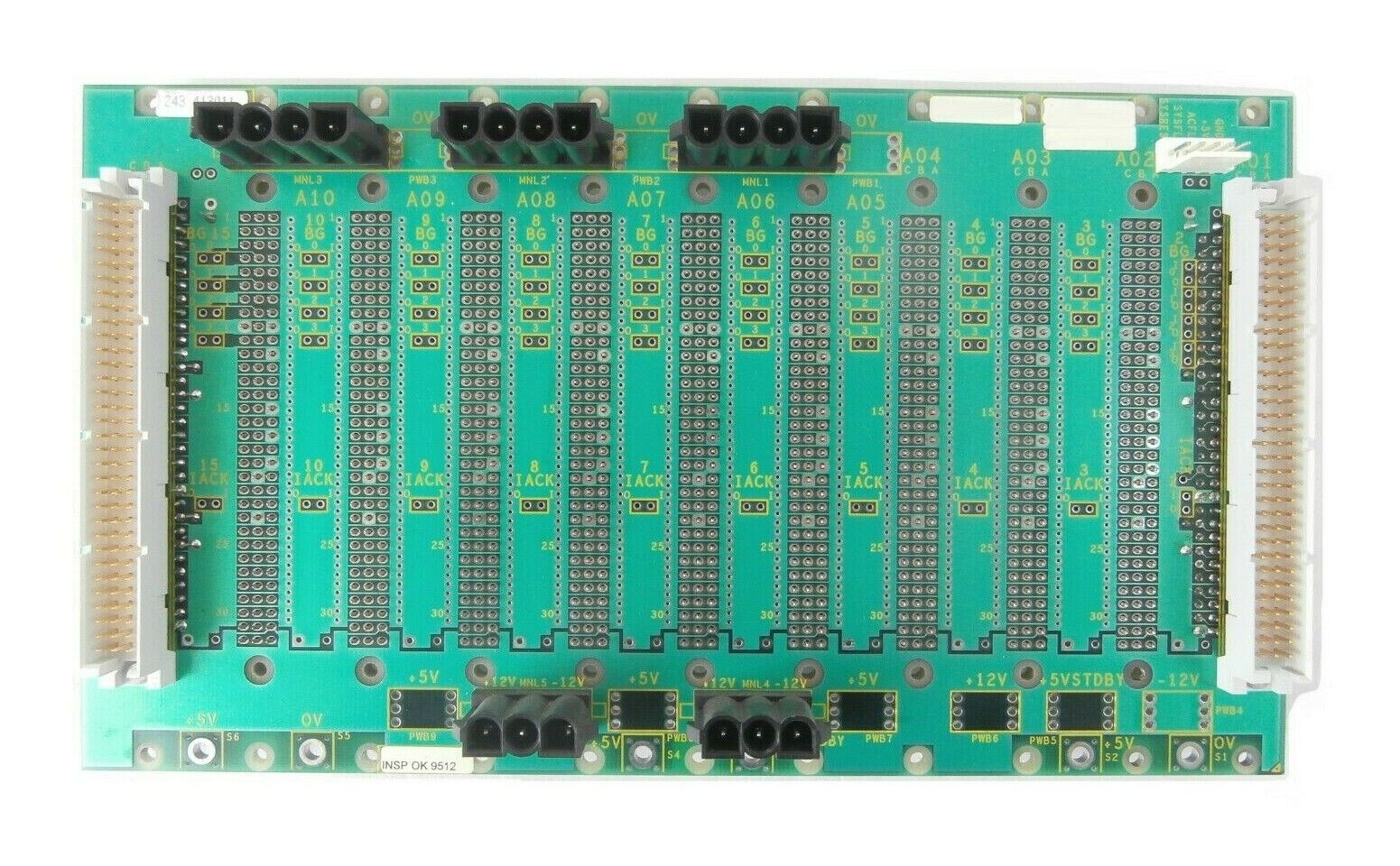 VERO 243-413011 Backplane PCB Board VMExcel J1 Quaestor Q5 Working Sur ...