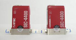 Horiba STEC SEC-4400 PV-2000 Mass Flow Controller Lot of 4 Refurbished