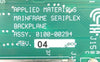 AMAT Applied Materials 0100-00294 Mainframe Seriplex Backplane PCB Working