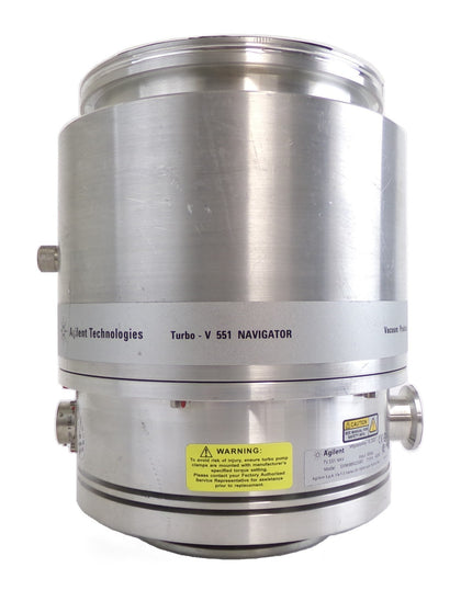 TV 551 NAVIGATOR Agilent EX9698922S001 Turbomolecular Pump Turbo Working