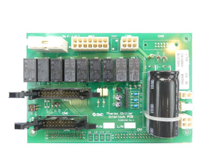 SMC P49822182 Thermo Chiller Interlock PCB P49823140 P49891452 Working Surplus