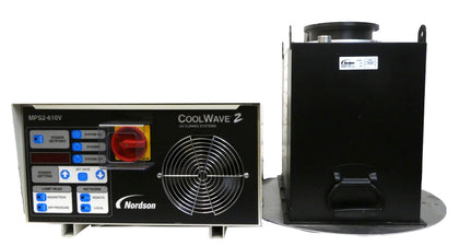 Nordson 1605254 UV Curing Systems MPS2-610V CoolWave 2 CW2 with Lamp Head 160409