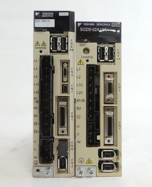 Yaskawa Electric SGDV-1R6A11 Servo Drive SERVOPACK Lot of 7 Working Surplus