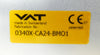 VAT 0340X-CA24-BMO1 300mm Slit Valve AMAT Applied Materials 0190-22280 Working