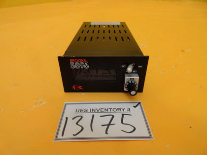 Brooks Instrument 5896B11A Two Channel Gas Flow Read-Out 5896 Used Working