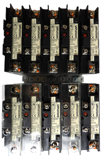 Yamatake PGM10F015 Solid State Relay Lot of 10 Working Surplus