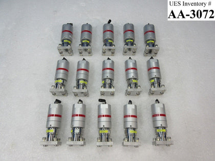 Fujikin 467000 Type NC Diaphragm Valve 0.39~0.59MPa 2 Port C-Seal Lot of 15 Used