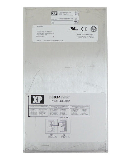 XP Power 102130-01 Power Supply X9-4U4U-0012 10018512 AMAT 1140-01488 Working