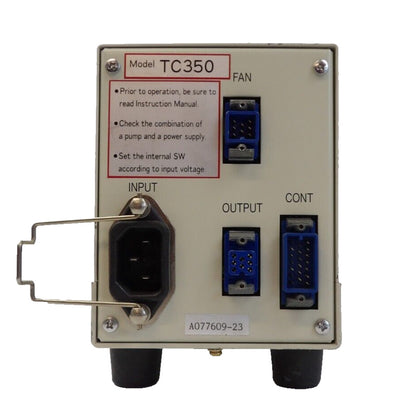 Osaka Vacuum TC350 Turbomolecular Pump Power Supply Turbo Untested Surplus