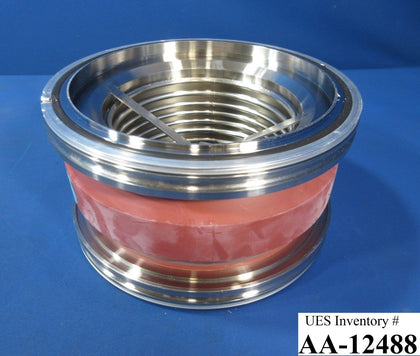 MKS Instruments Stainless Steel Dampening Bellow Pipe HPS Used Working