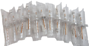 Kurt J. Lesker EFC1213258B RF Feedthrough KF Flanged Reseller Lot of 11 New