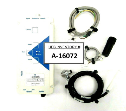 Hermos TLG-I1-AMAT-R1 Transponder Reader with Brooks Antenna ANT-2K15 Spare