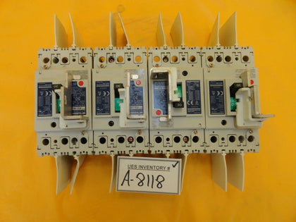 Mitsubishi NF50-SWU3 030 Circuit Breaker NF50-SWU Reseller Lot of 4 Used Working