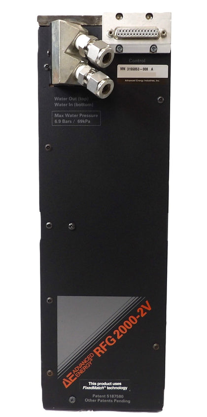 RFG 2000-2V AE Advanced Energy 3155053-003 RF Generator Working Surplus