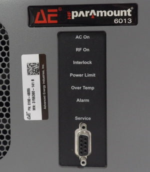 HF Paramount 6013 AE Advanced Energy 3156360-141 RF Generator Dented Surplus