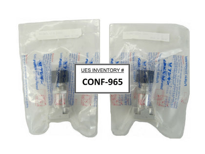 Fujikin FUSDBCL-21-6.35UGC Diaphragm Soft-Seal Valve Reseller Lot of 2 New