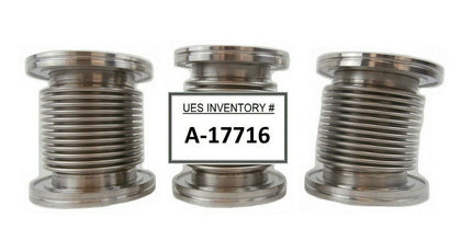 Edwards ISO80 High Vacuum Flexible Bellows 5" Reseller Lot of 3 Working Spare