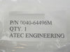 Atec Engineering 0040-64496 Carrier Plug AMAT Applied Materials Mirra Mesa New