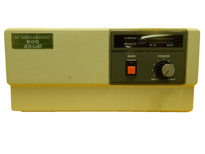Kaijo Denki 6848 Ultrasonic Generator HI MEGASONIC 600 Working Surplus