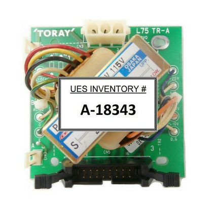 Toray 80N 3N302 Oxygen Analyzer Transformer Board PCB L75TR-A Working Surplus