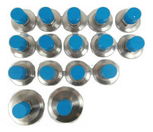 Swagelok NW to MNPT Vacuum Adapter NW40 and NW50 to 1" MNPT Lot of 16 New Spare