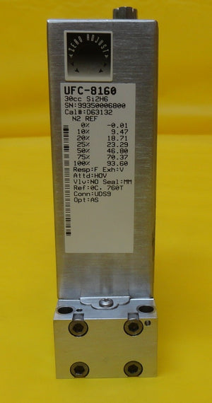 UNIT Instruments UFC-8160 Mass Flow Controller MFC 30 SCCM Si2H6 Used Working