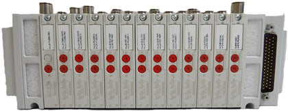 AMAT Applied Materials 0190-75638 13-Port Pneumatic Manifold Working