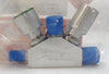 Parker Veriflo 45300319 3-Way Pneumatic Diaphragm Valve Lot of 2 New