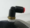 Novellus Systems 60-00165-00 HPS Pneumatic Right Angle Vacuum Valve MKS Working