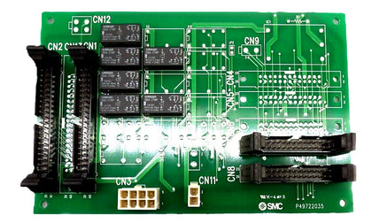 SMC P49722035 Relay Interface Assembly PCB INR-497-0018 Working Surplus