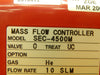 STEC SEC-4500MO Mass Flow Controller SEC-4500M 10 SLM He Used Working