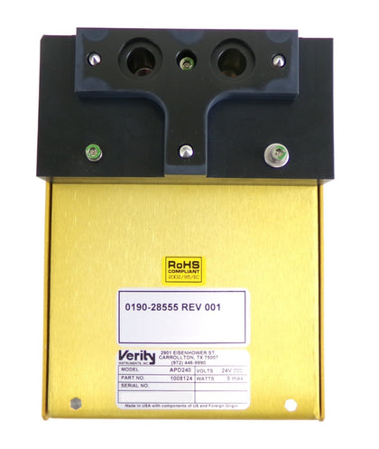 Verity Instruments 1008124 Laser Optical Module APD240 AMAT 0190-28555 Working