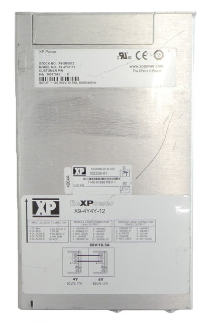 XP Power X9-4Y4Y-12 Power Supply fleXPower Spectrometer AMAT 1140-01688 Working