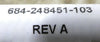 Lam Research 684-248451-103 LF RF Coaxial Interconnect Cable Working