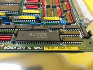 Nikon 4S015-068 CPU Processor Card PCB PPD-CPU 4S017-912-A NSR-S202A Used