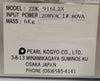 Pearl Kogyo ZDK-916L2X RF Tuner Controller EC2 Wafer Bias IPN 500080297 Working