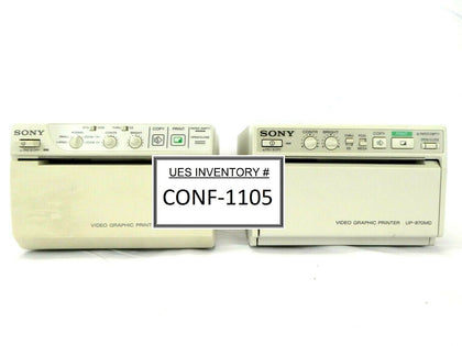 Sony Video Copy Processor Video Printer UP-870MD UP-890MD Lot of 2 Damaged As-Is