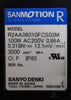 Sanyo Denki R2AA06010FCS03M AC Servo Motor Reseller Lot of 2 Working Surplus