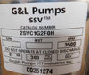 G&L PUMP 2SVC1G2F0H PUMP WITH BALDOR MODEL CM3155 MOTOR new
