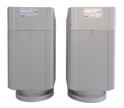 SMC XLA-80-X741 High Vacuum Angle Valve Vacuum Series Lot of 2 New