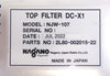 Nagano NJW-107 RF Filter TEL Tokyo Electron 2L80-002015 Untested Surplus