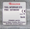 Edwards D37360340 Vacuum Pump E73 Tool Interface MicroTIM Module Working