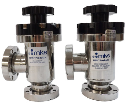 MKS Instruments UHV-40-ACC-EAVM Manual UHV Isolation Valve Lot of 2 Working