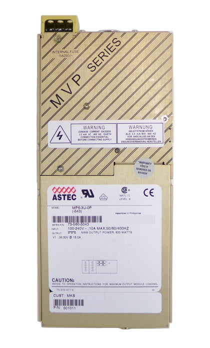 Astec 73-560-5043 MVP Power Supply MP6-3U-0P(-543) MKS 501011 Working Surplus