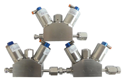 AMAT Applied Materials 0190-93808 Metal Diaphragm Valve Lot of 3 New Surplus