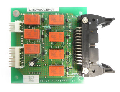 TEL Tokyo Electron D180-000035-V1 I/O PCB Assembly New Surplus