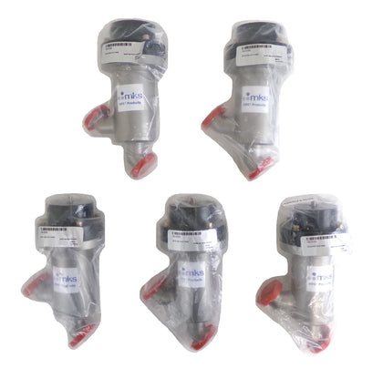 MKS Instruments 162-0025K UHV Angle Valve Lot of 5 New Surplus