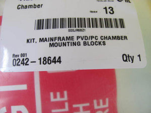 AMAT Applied Materials 0240-18644 Mainframe PVD/PC Chamber Mounting Kit New